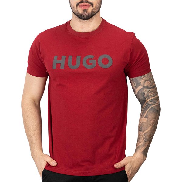 Camiseta Boss Dulivio Vermelho