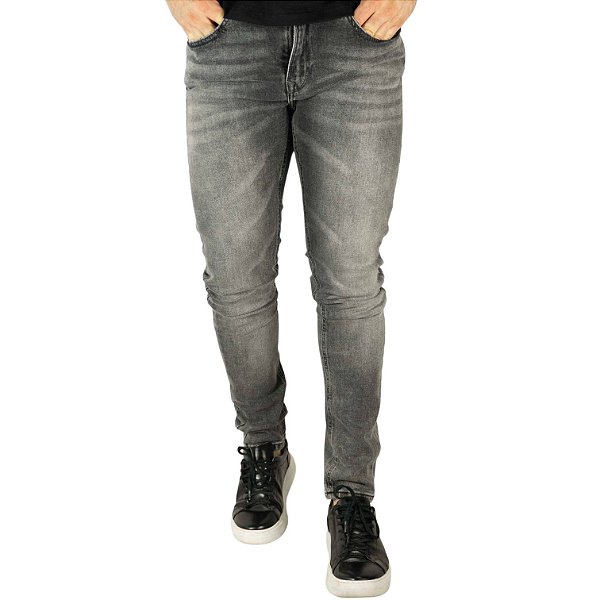 Calça Jeans Jondrill Replay Cinza Mescla