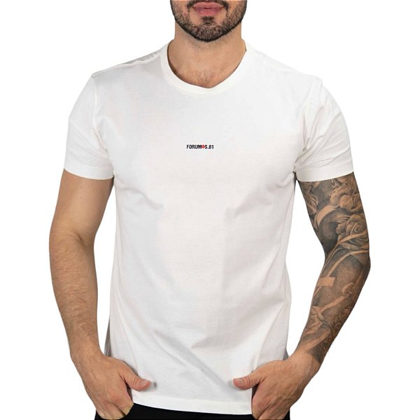 Camiseta Forum S.81 Off White