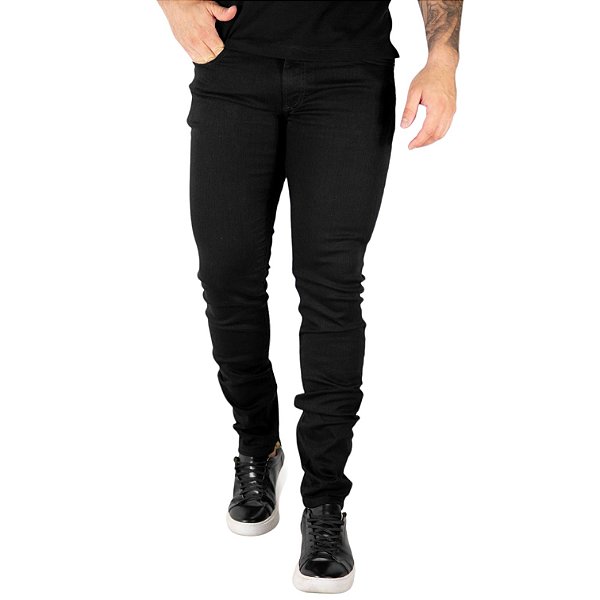 Calça Jeans Diesel Sleenker 1979 Black