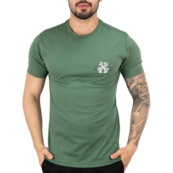 Camisetas em Branco para Masculino por John John