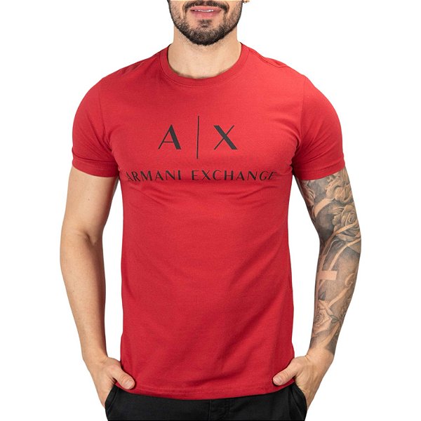 Camiseta AX Big Vermelha