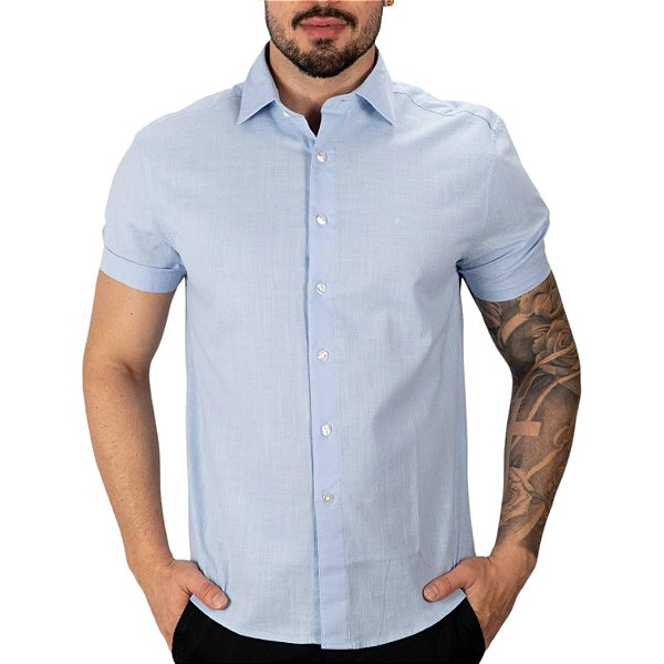 Camisa Ellus Surf Italian Azul