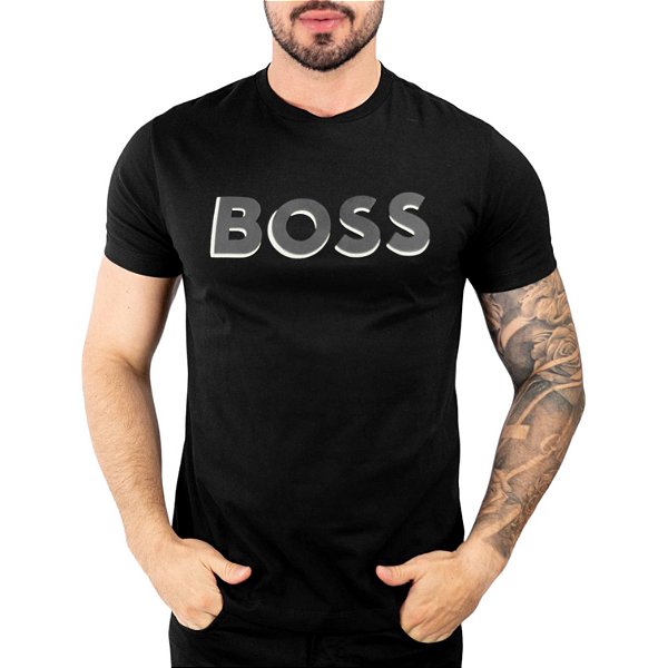 Camiseta Boss Shadow Preta
