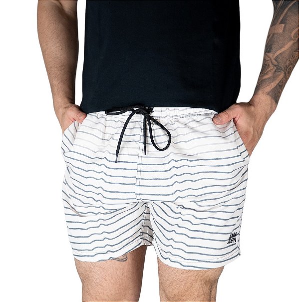 Shorts Beach John John Lines Off White