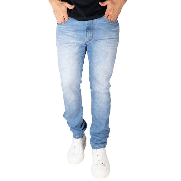 Calça Jeanslosophy Slim Azul Claro