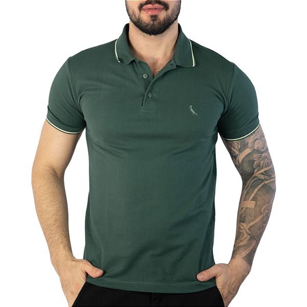 Camisa Polo Reserva Friso Novo Verde - Outlet360