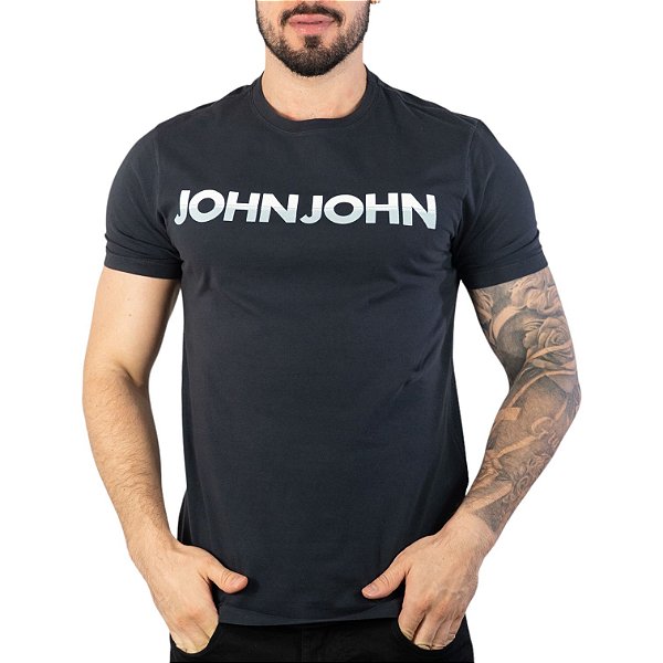 Camiseta John John Half  Azul Petróleo