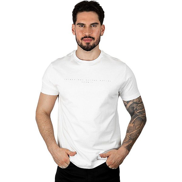 Camiseta Aramis Estampada Beyond Off White