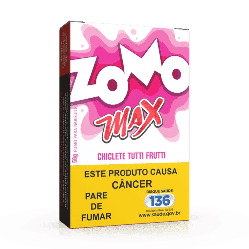 Zomo Max Chiclete Tutti Frutti 50g