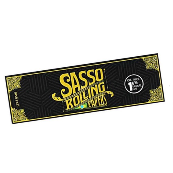 Seda Sasso Rolling Papers Black Slim 1 1/4 (Un.)