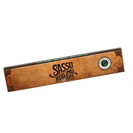 Seda Sasso Rolling Papers Brown Ultra Slim King Size (Un.)