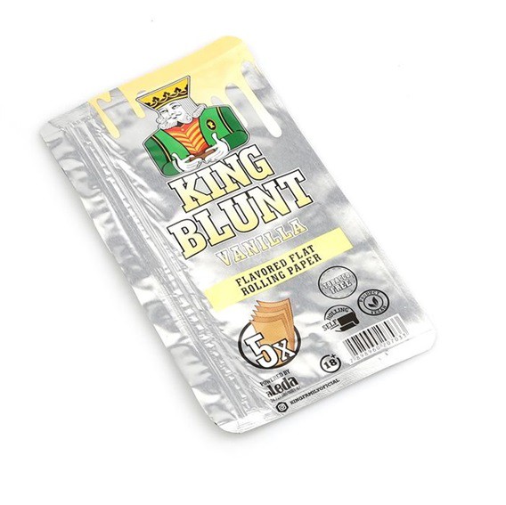 Blunt King Baunilha (Sem Tabaco) - Pacote com 5