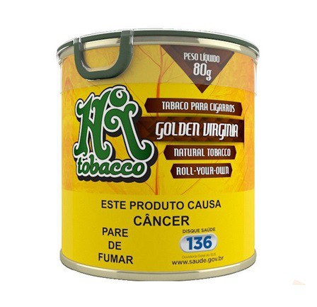 Hi Tobacco Golden Virginia Lata 80g