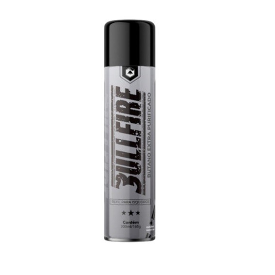 Gás Butano Destilado Bullfire 300ml