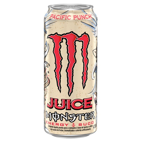 Energético Monster Energy Juice Pacific Punch Lata 473ml