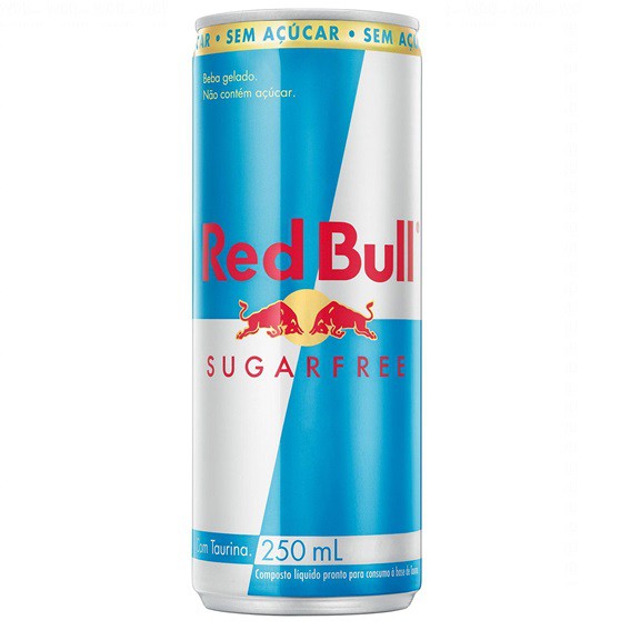 Energético Red Bull Sugarfree Lata 250 ml