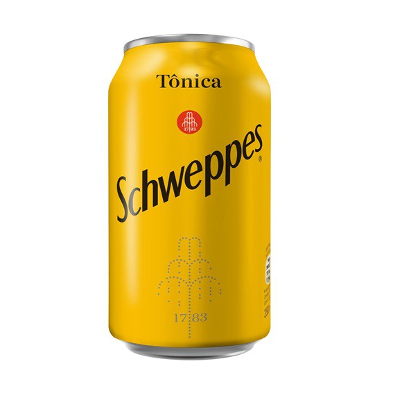 Água Tônica Schweppes Lata 350ml
