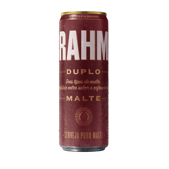 Cerveja Brahma Duplo Malte Lata 350ml (Un.)