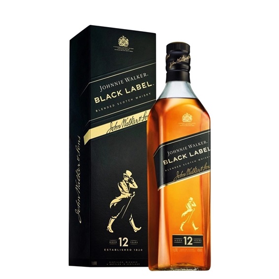 Whisky Johnnie Walker Black Label 12 Anos Gf 1L