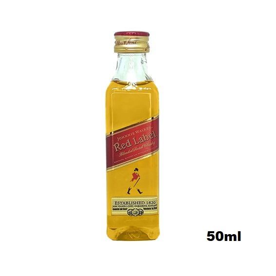 Miniatura Whisky Johnnie Walker Red Label 50ml