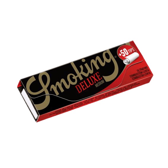 Seda Smoking Deluxe com Piteira de Papel 1 1/4 (Un.)