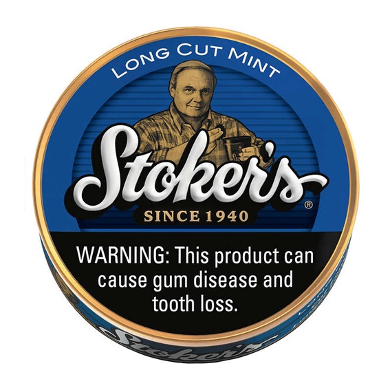Stokers Long Cut Mint Lata 34g