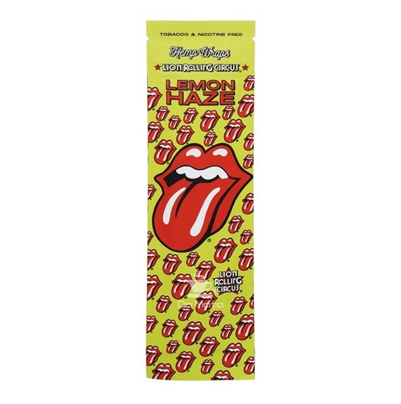 Blunt Lion Rolling Circus Lemon Haze The Rolling Stones  - Pacote com 2