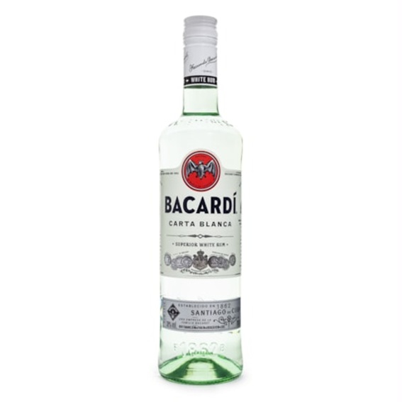 Rum Bacardi Carta Blanca Gf 700ml