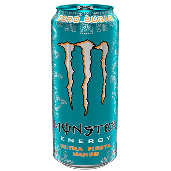 Energético Monster Energy Ultra Fiesta Mango Zero Lata 473ml