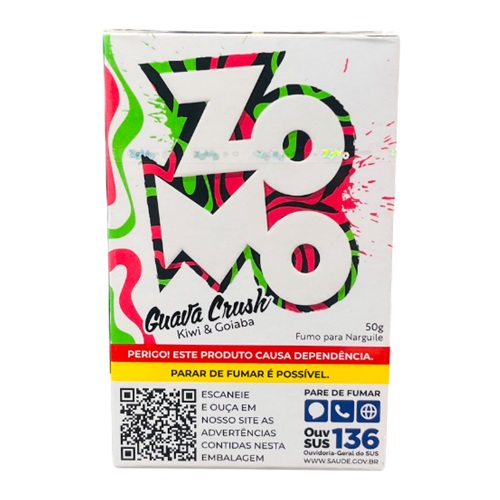 Zomo Guava Crush (Goiaba e Kiwi) 50g
