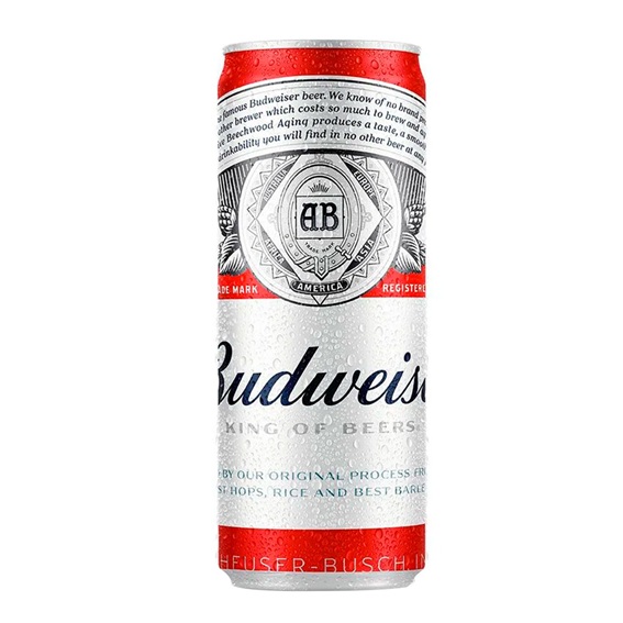 Cerveja Budweiser Lager Lata 350ml (Un.)