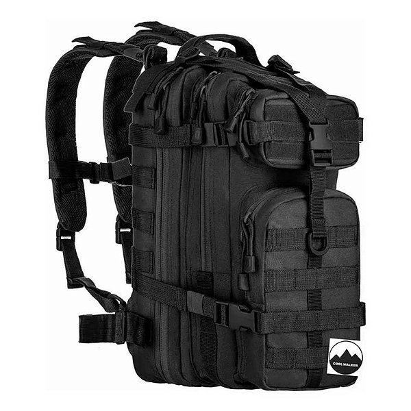 Mochila Tática Assault Importada – 30 Litros - PRETA