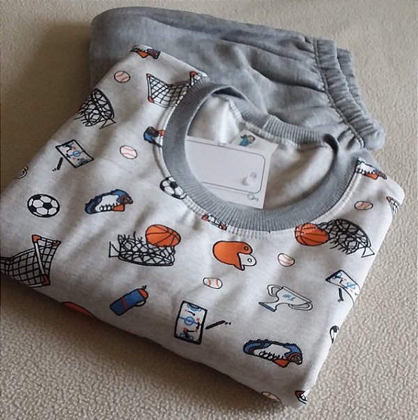 Pijama Infantil Pluminha 10
