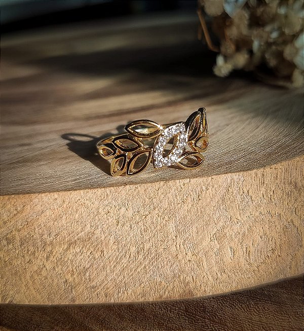 anel folhas gregas Athena