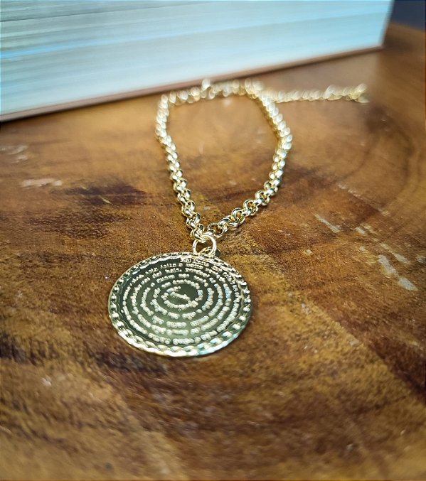 Pulseira Medalha Pai Nosso
