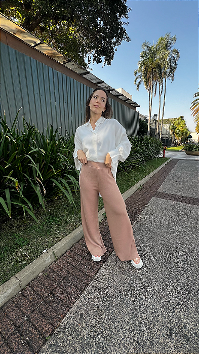 Calça tricot Carmel