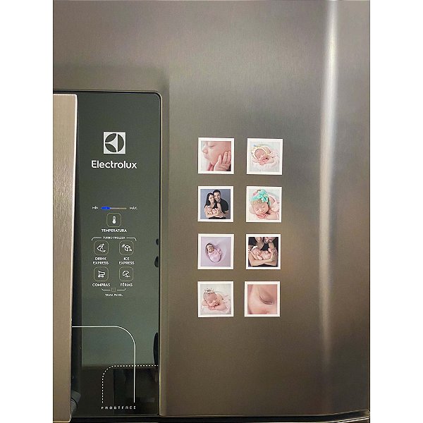 Foto imã de geladeira personalizado 5X5 cm