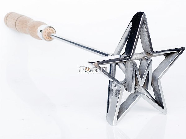 MARCADOR BOVINO MEDIUM -  ESTRELA + SUAS LETRAS (OU COM SUA MARCA)