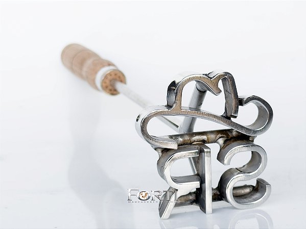 MARCADOR BOVINO MEDIUM -  CHAPÉU + SUAS LETRAS (OU COM SUA MARCA)
