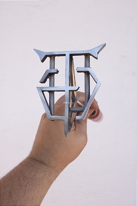 Marcador de Gado em Aço Inox 304 - Convencional - até 3 letras