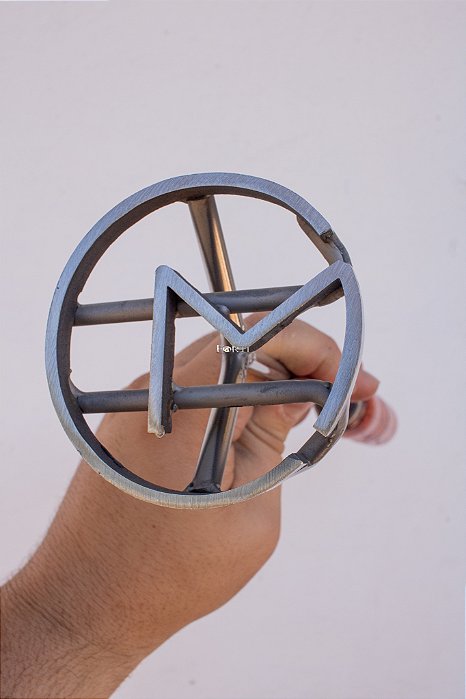 Marcador de Gado em Aço Inox 304 - Convencional - até 3 letras