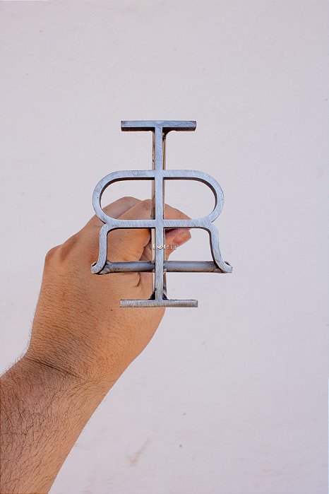 Marcador de Gado em Aço Inox 304 - PREMIUM  - COM A SUA LOGO