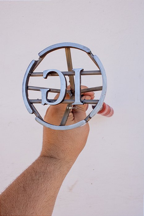 Marcador de Gado em Aço Inox 304 - CONVENCIONAL  - ATE 3 LETRAS