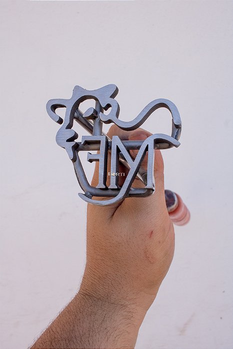 Marcador de Gado em Aço Inox 304 - Convencional