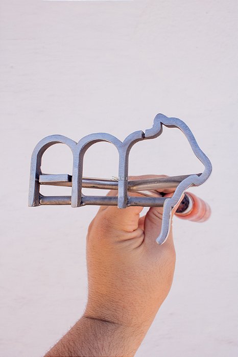 Marcador de Gado em Aço Inox 304 - Convencional