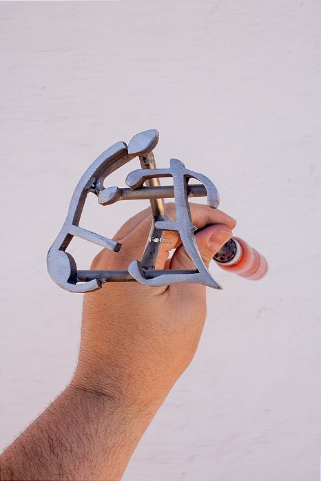 Marcador de Gado em Aço Inox 304 - Convencional