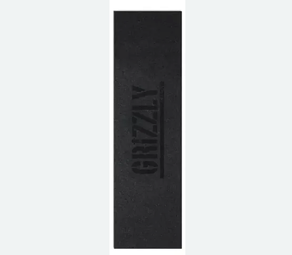Lixa Emborrachada Grizzly Stamp Logo Black 9 X 33