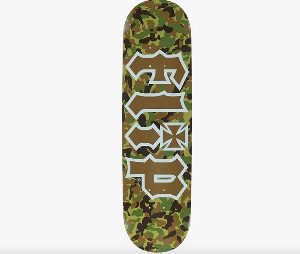 Shape Flip Skateboards Maple 8,0 Camu Logo