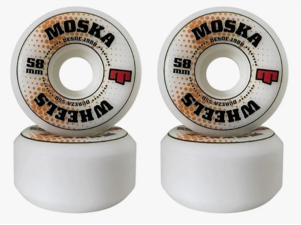 Roda Skate Moska 58mm 55d Solar